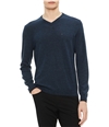 Calvin Klein Mens Extra Fine Merino Pullover Sweater blue XS