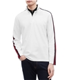 Calvin Klein Mens 1/4 Ribbed Pullover Sweater white XL