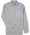 Calvin Klein Mens Striped Button Up Shirt 432 XS