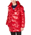 Calvin Klein Mens Oversized Puffer Jacket red XS