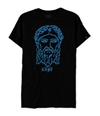 KRSP. Mens 8 Bit Zeus Graphic T-Shirt black S
