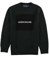 Calvin Klein Mens Logo Pullover Sweater wintergreen XL