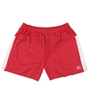 Mizuno Womens DryLite Volleyball Athletic Workout Shorts redwhite S