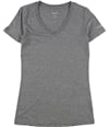 Reebok Womens Solid Basic T-Shirt gray S