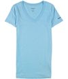 Reebok Womens Solid Basic T-Shirt teal S