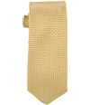 The Men's Store Mens Linked Circles Self-tied Necktie yellow One Size
