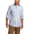 Izod Mens Striped Essential Button Up Shirt