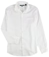 Perry Ellis Mens Non-Iron Solid Button Up Shirt brightwhite 2XL