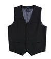 Perry Ellis Mens Slim-Fit Subtle-Pinstripe Five Button Vest navy M