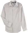 Perry Ellis Mens Classic-Fit Button Up Shirt brightwhite S