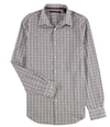 Perry Ellis Mens Edmundo Button Up Shirt brightwhite S