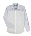 Perry Ellis Mens Colorblocked Button Up Shirt brightwhite L