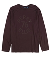 Perry Ellis Mens 76 Basic T-Shirt port L