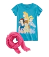 Disney Girls Besties 2 Piece Graphic T-Shirt turquoise L