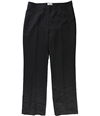 Le Suit Womens Flat Front Dress Pants black 18x32