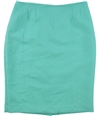 Le Suit Womens Jacquard A-line Skirt turqaqua 6