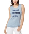 True Vintage Womens Females Are Strong As Hell Tank Top