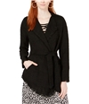 Ginger Womens Lace Boucle Jacket black XS