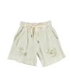 n:philanthropy Womens Coco Distressed Casual Walking Shorts oatmeal S