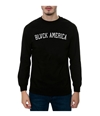 Black Scale Mens The Blvck America Ls Graphic T-Shirt