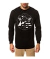 Black Scale Mens The Constitution Of Scvle LS Graphic T-Shirt black M