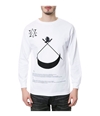 Black Scale Mens The Definition LS Graphic T-Shirt white S