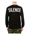 Black Scale Mens The Moment Of Silence Ls Graphic T-Shirt