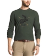 G.H. Bass & Co. Mens Outdoor Crew Thermal Sweater dufflebaghtr M