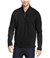 G.H. Bass & Co. Mens Mountain Wash Pullover Sweater blackhtr S