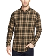 G.H. Bass & Co. Mens Fireside Flannel Button Up Shirt, TW2