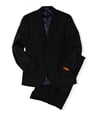 Tallia Mens Pinstripe Two Button Formal Suit charcoal 38/Unfinished