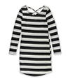No Comment Womens Striped Bodycon Dress