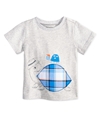 First Impressions Boys Turtle Graphic T-Shirt slatehtr 6 mos