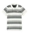 Aeropostale Mens A87 Striped Rugby Polo Shirt 102 XS