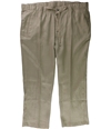 Tasso Elba Mens Linen Drawstring Casual Trouser Pants safaritan Big 2X/31