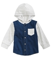 First Impressions Boys Layered Look Shirt Jacket authenticwash 24 mos