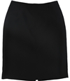 Tahari Womens Solid Pencil Skirt black 4