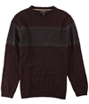 Tasso Elba Mens Crew Neck Knit Pullover Sweater darkgrapehtr 2XL