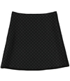 Max Studio London Womens Plaid A-Line Skirt