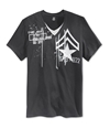 I-N-C Mens Layered V-Neck Graphic T-Shirt