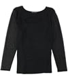 I-N-C Womens Cutout Illusion Pullover Blouse