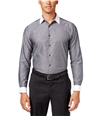 I-N-C Mens Chambray Button Up Shirt grey XL