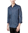 I-N-C Mens Claudius LS Button Up Shirt darkslate S
