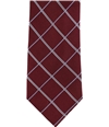 Club Room Mens Luke Fine Grid Self-tied Necktie 606 One Size