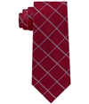 Club Room Mens Oxford Self-tied Necktie red One Size