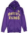 Hands High Mens Minnesota Vikings Hoodie Sweatshirt vik L