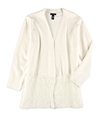 Alfani Womens Long Sleeve Knit Sweater cloud XL