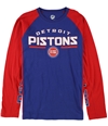Hands High Mens Detroit Pistons Graphic T-Shirt, TW2