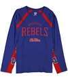 Hands High Mens Ole Miss Rebels Colorblock Graphic T-Shirt ums L