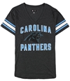 G-Iii Sports Womens Carolina Panthers Embellished T-Shirt, TW1